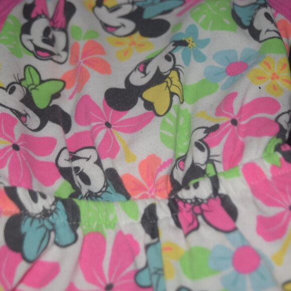 Minnie Mouse Sleeveless Print Romper 4T - Picture 2 of 4